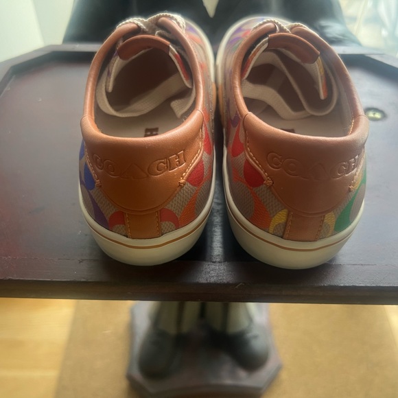 Coach Citysole Skate Multi Color Signature Sneaker Shoes Size 5.5 new - Picture 6 of 6
